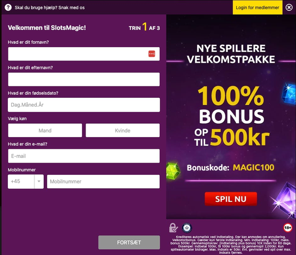 Gameplay slots magic