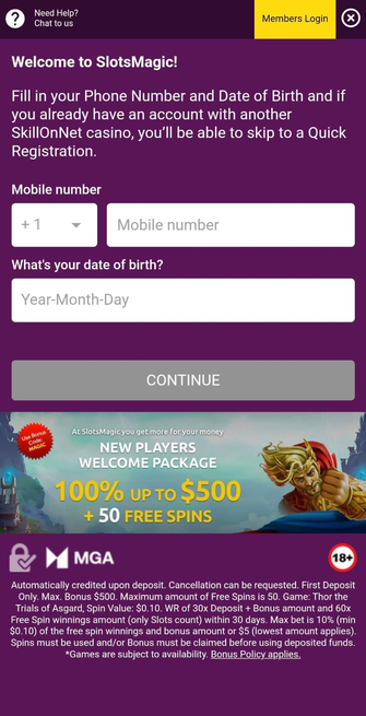 Gameplay slots magic