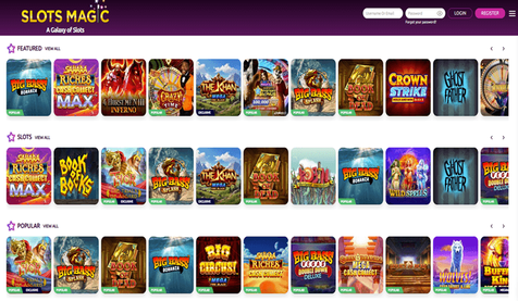 Gameplay slots magic
