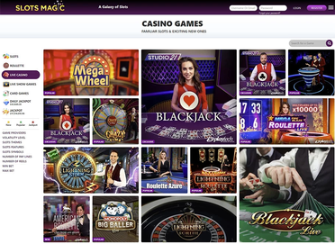 Gameplay slots magic